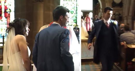 Groom Pranks Guests With Lost Ring Stunt