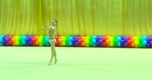 Tiny Gymnast’s Performance Is Compelling And Beyond Her Years