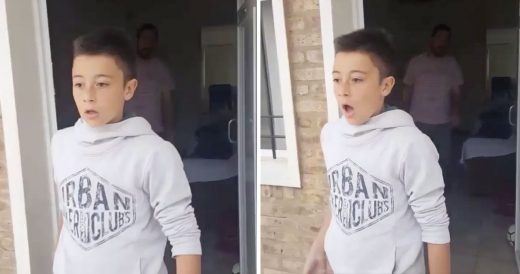 Boy Falls To His Knees When He’s Reunited With His Missing Dog