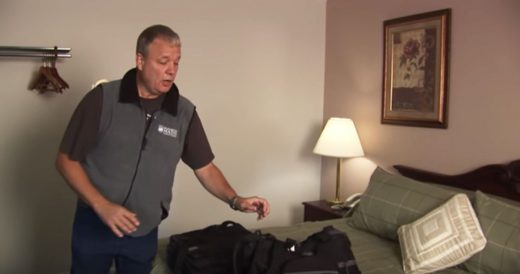 Man Demonstrates How To Spot Bedbugs In Hotels