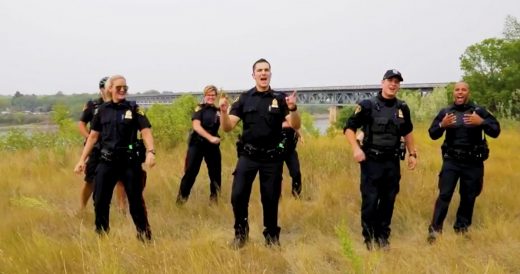 Police Department Joins Hilarious Lip Sync Challenge And Really Kicks It Up A No...