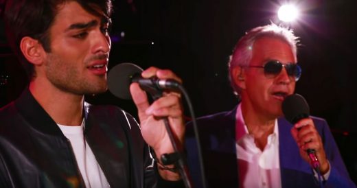 Andrea Bocelli Sings Ed Sheeran’s “Perfect” With Hunky Son