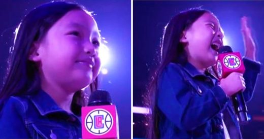 7-Year-Old Crushes National Anthem With Powerful Voice