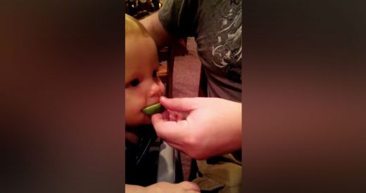 Baby Eats Lime For The First Time And His Face Is Too Funny