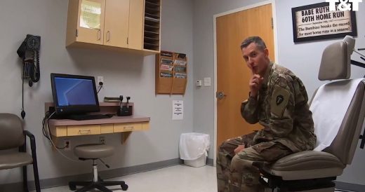 Doctor Is Introduced To New Patient Who Happens To Be Her Deployed Husband