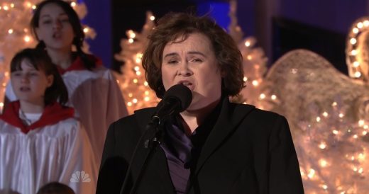 Susan Boyle Joins Choir To Sing Rendition Of ‘Away In A Manger’