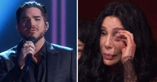 Adam Lambert Sings His Rendition Of “Believe” And Leaves Cher In Tears