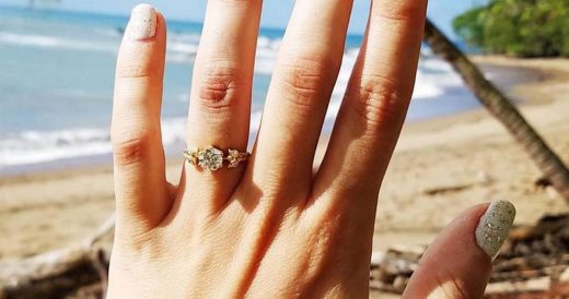 Woman Loses Heirloom Engagement Ring On Beach, Stranger Finds It 40 Days Later