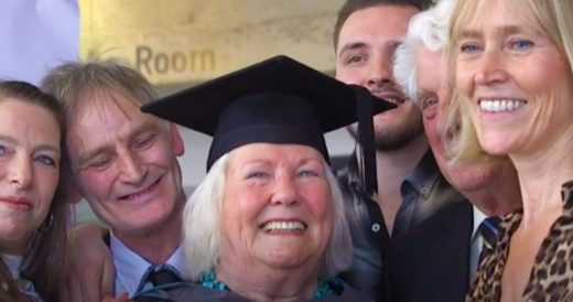 82-Year-Old Grandma Goes Back To School And Kickstarts A New Career