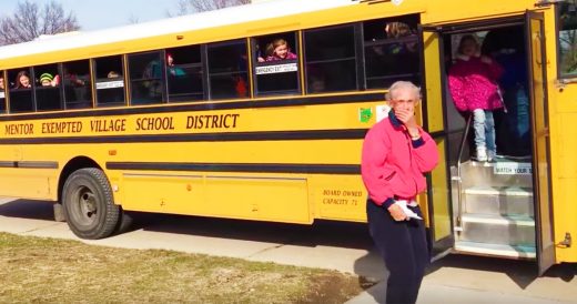 Kids In School Bus Sing Grandma A Sweet “Happy Birthday”