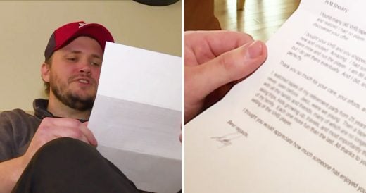 Man Sells Old VCR And Receives Heartfelt Letter That Brings Him To Tears