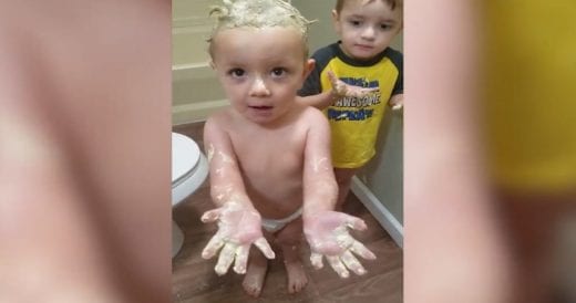 Mom Asks Toddlers Why They’re Covered In Butter, The Comeback Is Hilarious