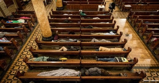 Church Leaves Doors Open To Give Shelter To 225 Homeless People