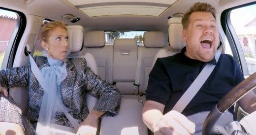 Celine Dion And James Corden’s Carpool Karaoke Is Leaving Viewers In Tears