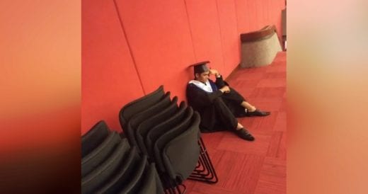 College Graduate Breaks Down When His Family Doesn’t Show Up To His Graduation