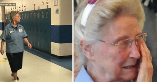 School Throws 77-Year-Old Janitor A Birthday Party Because She’s Never Had One