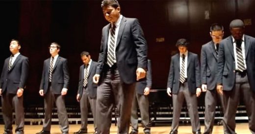 Group Of Young Men Sing Acapella Version Of Queen’s “Bohemian Rhapsody”