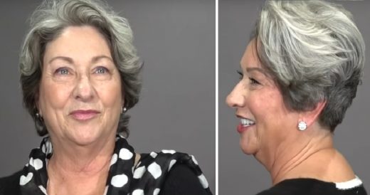 74-Year-Old Woman Gets Hip Makeover And Cuts Years From Her Appearance