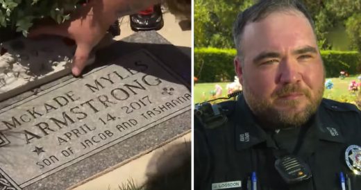 Parents Catch Thief Who Has Been Stealing From Their Infant’s Grave And Get Th...