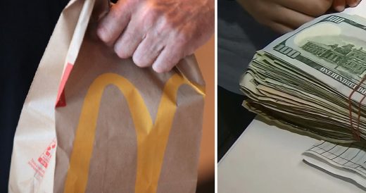 Family’s McDonald’s Bag Of Food Has Thousands Of Dollars In It Instead