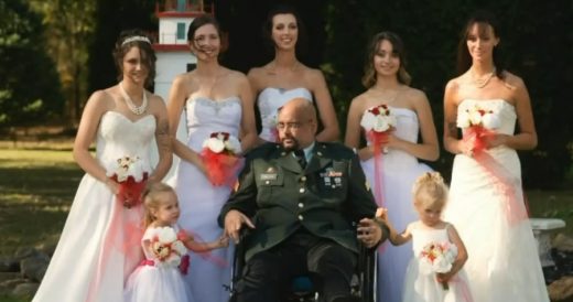 Terminally Ill Army Vet Gets The Opportunity To Walk His Seven Daughters Down Th...