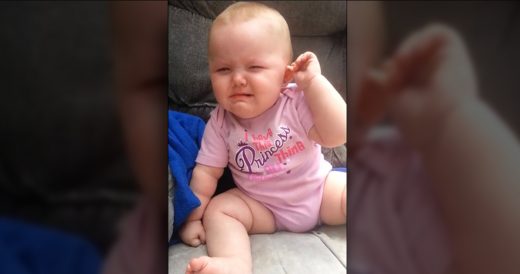 Baby Girl’s Fake Cry Is Dramatic And Very Well Done