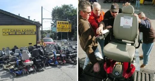 Kind Pawn Shop Owners Gives 580 Free Motorized Wheelchairs To People With Disabi...