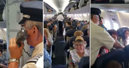 Pilot On His Last Flight Before Retirement Gives 1-Millionth Passenger An Envelo...