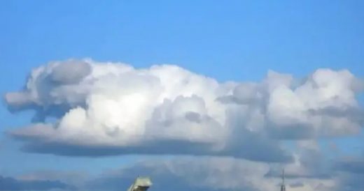 People Spot Dog-Shaped Cloud In The Sky And Interpret It As A Sign That All Dogs...