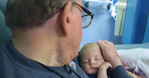 Retired Grandpa Has Comforted Over 1,200 Premature Babies Over The Last 15 Years