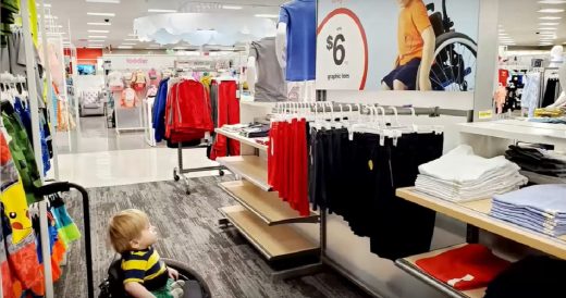 Boy In Wheelchair Lights Ups When He Notices Diverse Target Store Ad Featuring B...