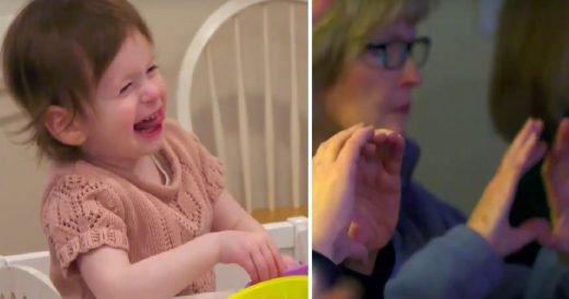 Entire Neighborhood Learns Sign Language To Communicate With 2-Year-Old Girl