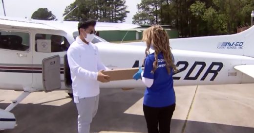 Brave 16-Year-Old Pilot Flies Necessary Supplies To Needy Hospitals To Assist Wi...