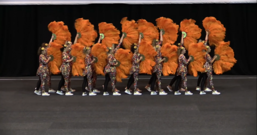 Australian Drill Dancers Bring Life To Their Performance With Dazzling Props