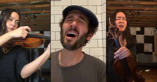 Josh Groban Recreates “Hallelujah” In The Shower