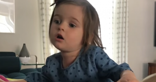 Funny Little Girl Gets Tired Of Making Alexa Understand Her