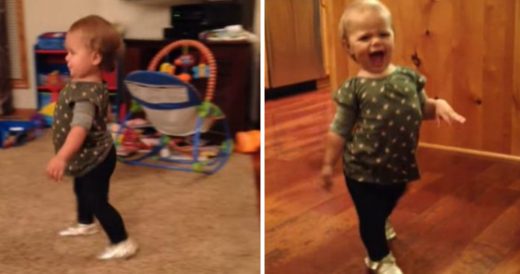 Toddler Copies Her Mother’s Pregnancy Walk And She’s Kinda Got It Right