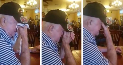 Man With Brain Tumor Gets Serenaded With “Amazing Grace” By Restaurant Staff