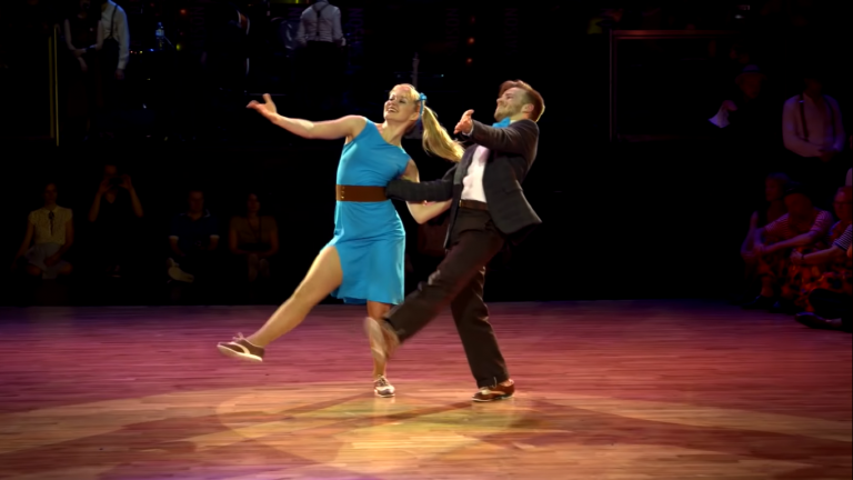 Lovely Swing Dancing Couple Flaunts Graceful Moves At Talent Festival Metaspoon