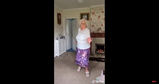 Social Media Granny Busts Out Funny “Stay-At-Home” Dance Moves