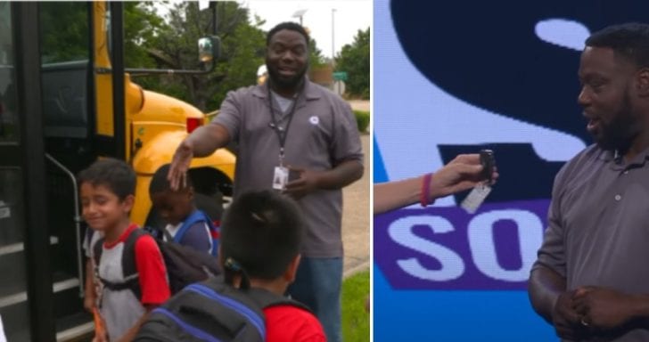 School Bus Driver Is Rewarded With Promotion And His Own Car