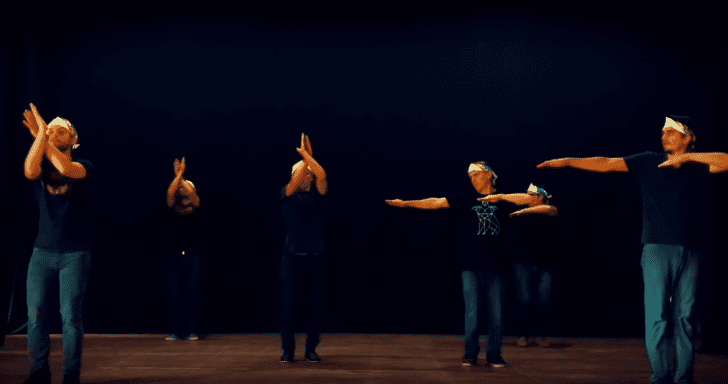 6 Men Create An Upbeat Drumline Using Only Their Bodies