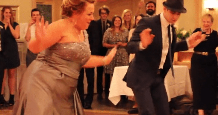 Mother And Son Surprise Wedding Guests With Their Dance Moves