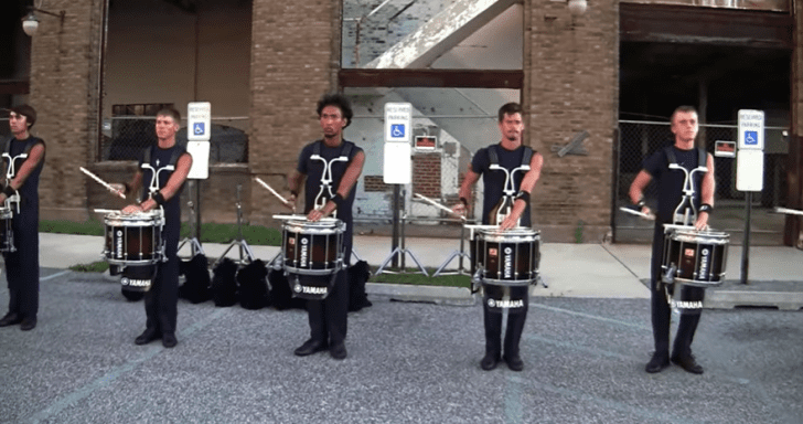 Drummers Prove They’re Performance Ready During Drumline Rehearsal