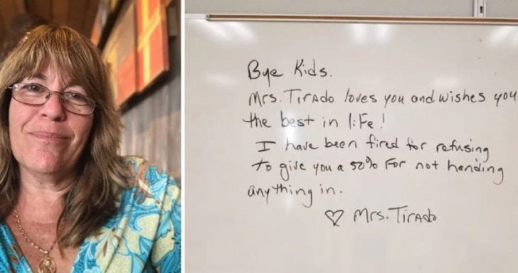 Teacher Gets Fired For Giving Failing Grades To Students Who Don’t Do The Work