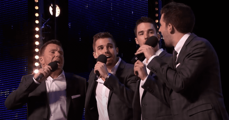 Father And 3 Sons Impress Simon Cowell With Quartet Performance