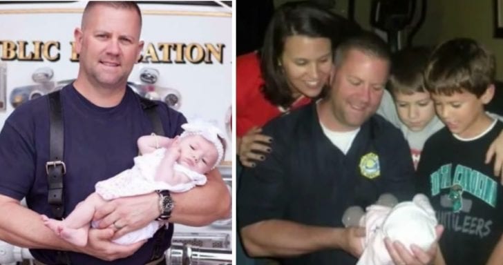 Kind Firefighter Saves Woman And Adopts Her Baby He Helped Deliver