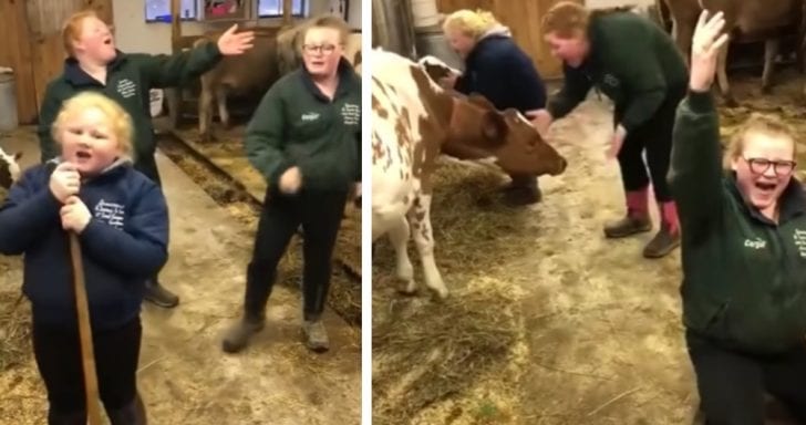 3 Sisters Accept The Dairy Dance-Off Challenge With “Don’t Stop Believing”