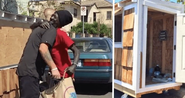 Kind Man Builds Tiny Houses For People Who Are Homeless