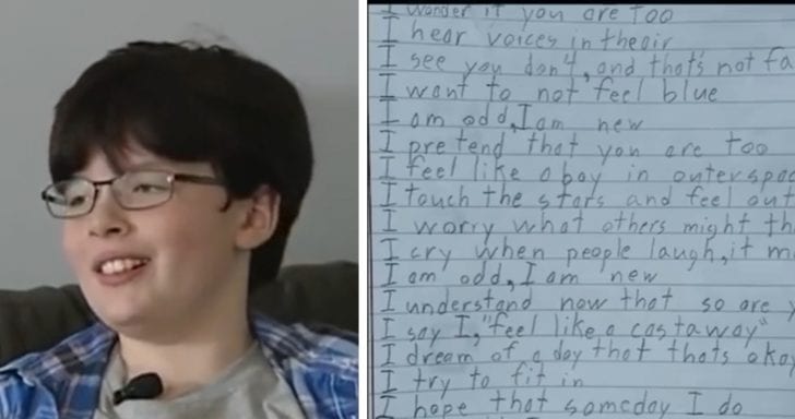 Boy With Asperger’s Syndrome Writes Poem That Leads To Book Deal